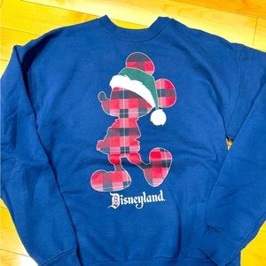 I believe this is a men’s small Christmas Disneyland used sweatshirt